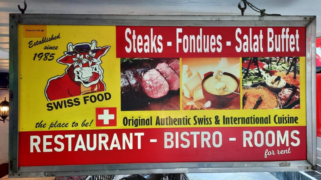 Swiss Food Restaurant And Room For Rent Pattaja Kültér fotó